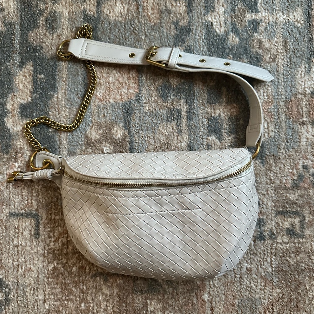Woven Crossbody Sling Bag